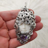 Goddess Statement Pendant With Ametrine In Sterling Silver