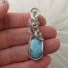 Larimar Sterling Silver Pendant