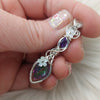 Mystic Topaz And Amethyst Statement Mini Sterling Silver