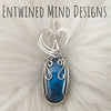 Blue Labradorite Sterling Silver Pendant