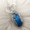 Blue Labradorite Sterling Silver Pendant