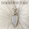 Moonstone And Sterling Silver Pendant