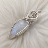 Moonstone And Sterling Silver Pendant