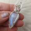 Moonstone And Sterling Silver Pendant