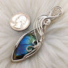 Faceted Labradorite And Sterling Silver Pendant