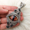 "Shadow" Sterling Silver Dragons Eye Pendant