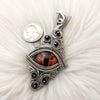 "Shadow" Sterling Silver Dragons Eye Pendant