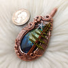 Redwood Tree Wild Raven Designs Collaboration Copper Statement Pendant