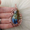 Redwood Tree Wild Raven Designs Collaboration Copper Statement Pendant