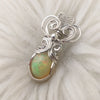 6ct Ethiopian Opal and Sterling Silver Pendant