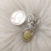 6ct Ethiopian Opal and Sterling Silver Pendant