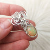 6ct Ethiopian Opal and Sterling Silver Pendant