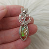 5.5ct Ethiopian Opal and Sterling Silver Pendant