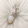 5.5 ct Ethiopian Opal and Sterling Silver Pendant