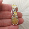 6ct Ethiopian Opal and Sterling Silver Pendant