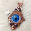 Eye Pendant in Copper