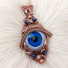 Eye Pendant in Copper