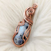 Tourmaline in Moonstone Copper Statement Pendant