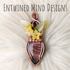 Labradorite Copper Statement Pendant