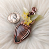 Labradorite Copper Statement Pendant