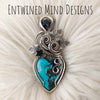 Morcini Turquoise And Sterling Silver Heart Pendant