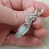 4.5ct Ethiopian Opal and Sterling Silver Small Pendant