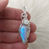 Moonstone And Sterling Silver Small Pendant