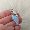 Moonstone And Sterling Silver Small Pendant