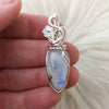 Moonstone And Sterling Silver Small Pendant