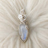 Moonstone And Sterling Silver Small Pendant