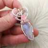 Moonstone And Sterling Silver Pendant