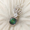 Sterling Silver And Mystic Topaz Small Size Pendant