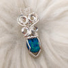 2ct Austrain Opal and Sterling Silver Small Pendant
