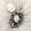 Goddess Of Night Pendant In Sterling Silver