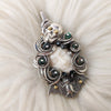 Goddess Of Night Pendant In Sterling Silver