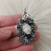 Goddess Of Night Pendant In Sterling Silver