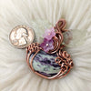 Kammererite Pumpkin Pendant In Copper