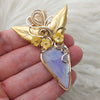 Moonstone Statement Pendant In 14k Gold Filled Wire