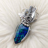 Azurite/Malachite Pendant In Sterling Silver