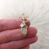 2ct Natural Ethiopian Opal And 14k gold filled Mini Pendant