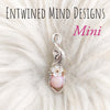 Peruvian Pink Opal Sterling Silver Mini Pendant