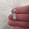 Peruvian Pink Opal Sterling Silver Mini Pendant