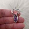 Amethyst Sterling Silver Mini Pendant