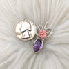 Amethyst Sterling Silver Mini Pendant
