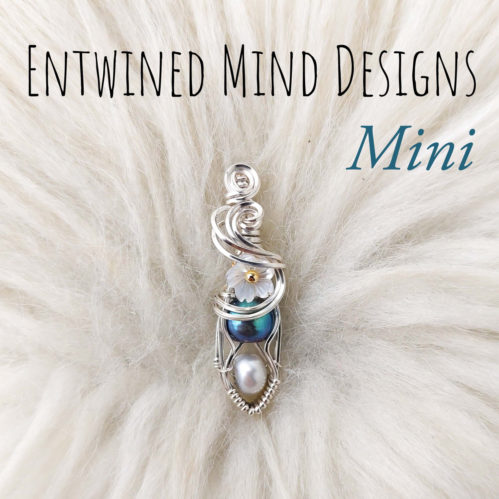 Freshwater Pearl Sterling Silver Mini Pendant