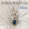 Labradorite And Sterling Silver Mini Pendant