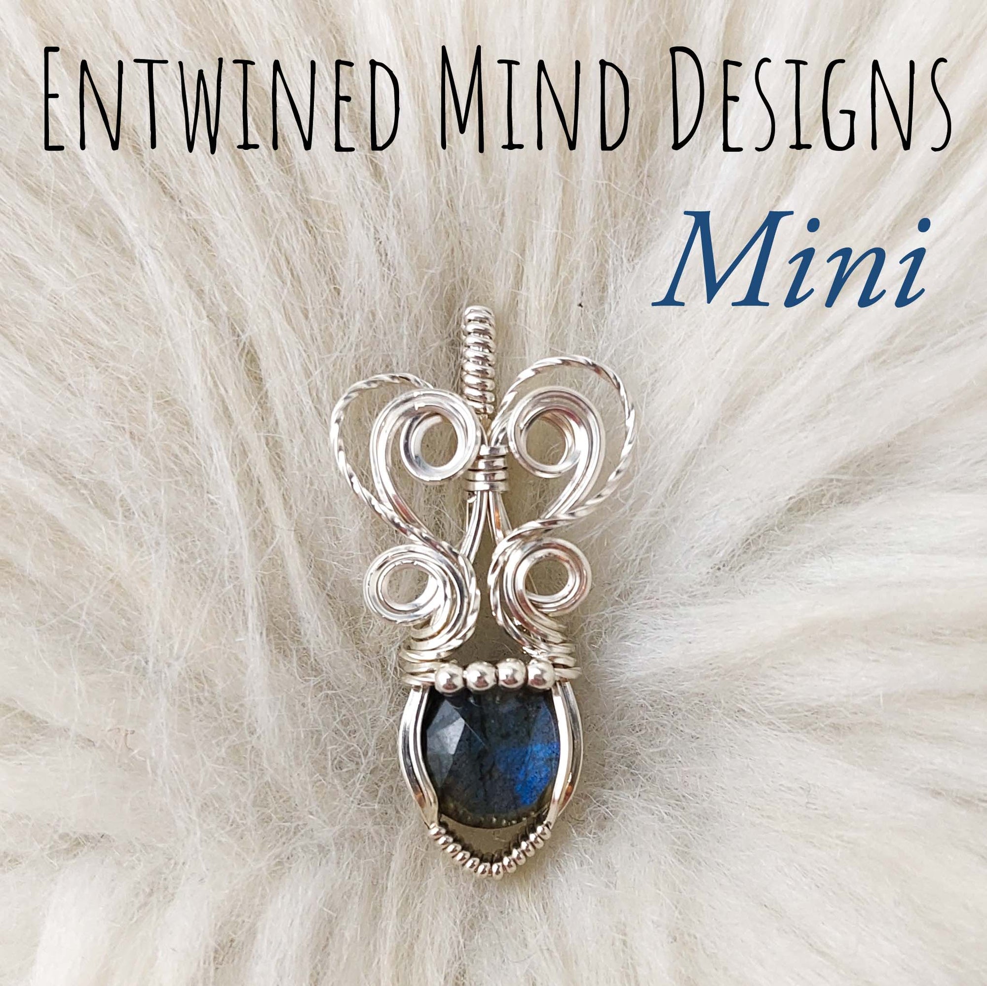 Labradorite And Sterling Silver Mini Pendant