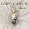 Labradorite And Sterling Silver Mini Pendant