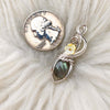 Labradorite And Sterling Silver Mini Pendant