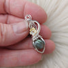Labradorite And Sterling Silver Mini Pendant